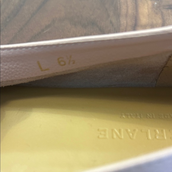 Everlane Pale Pink Leather Ballet Flats - Picture 6 of 6